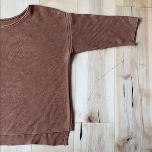 Old Navy Drapey Oversized Sweater with 3/4 Sleeves